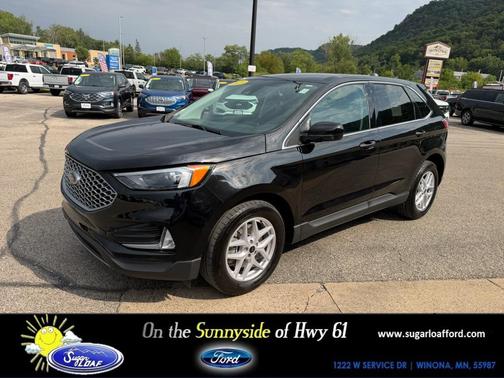 Agate Black Metallic 2023 Ford Edge SEL