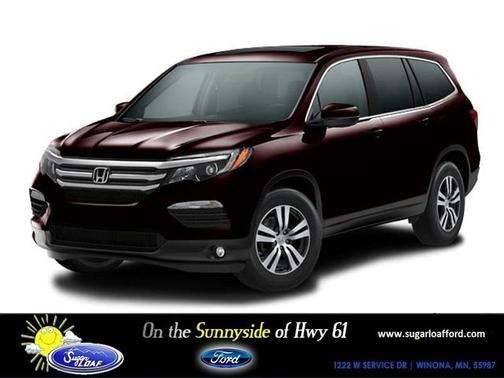 Dark Cherry Pearl 2016 Honda Pilot EX-L