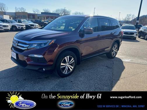 Dark Cherry Pearl 2016 Honda Pilot EX-L