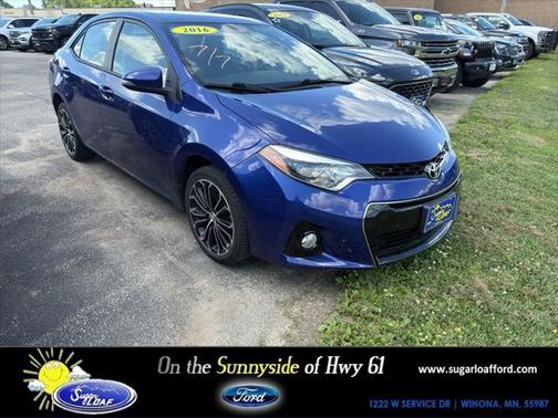 2016 Toyota Corolla S Plus
