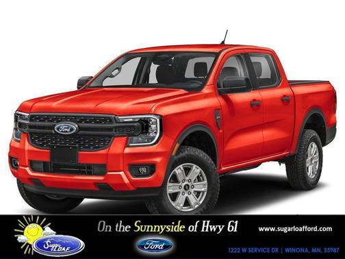 Hot Pepper Red Metallic Tinted Clearcoat 2024 Ford Ranger LARIAT