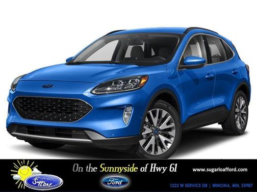 Velocity Blue Metallic 2020 Ford Escape Titanium