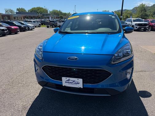 Velocity Blue Metallic 2020 Ford Escape Titanium