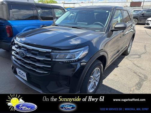 Agate Black Metallic 2026 Ford Explorer Active
