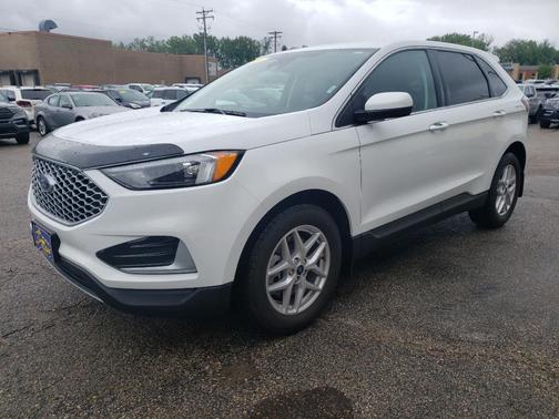 Oxford White 2024 Ford Edge SEL