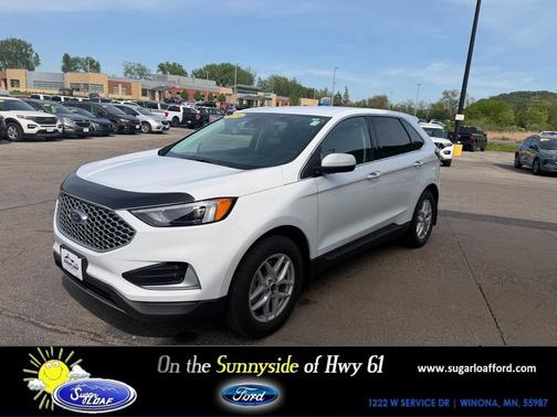 Oxford White 2024 Ford Edge SEL