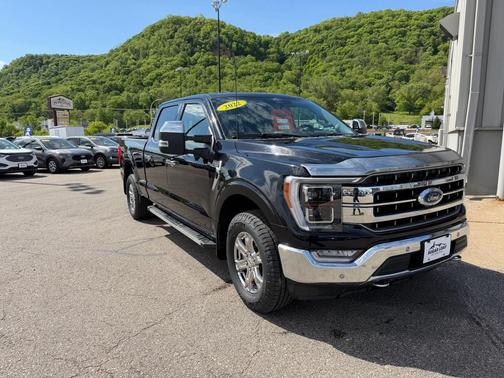 Agate Black Metallic 2022 Ford F-150 Lariat