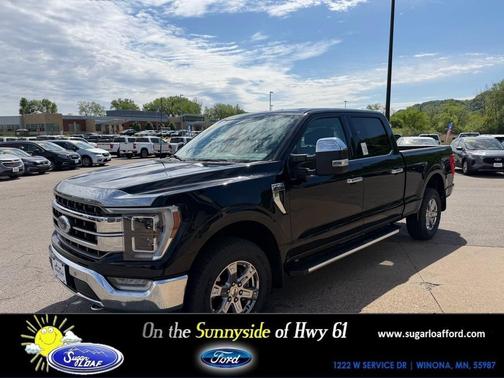 Agate Black Metallic 2022 Ford F-150 Lariat