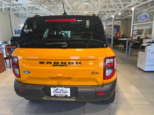 Orange Fury Metallic Tri-Coat 2026 Ford Bronco Sport Big Bend