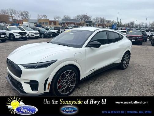 Star White Metallic Tri-Coat 2024 Ford Mustang Mach-E GT