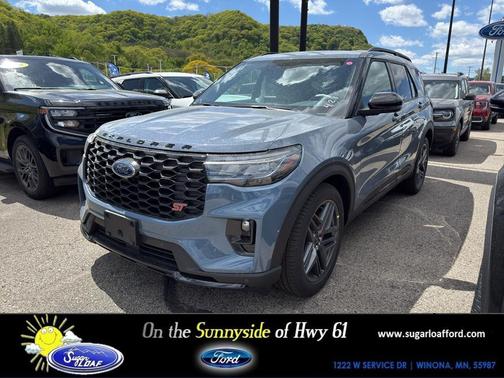 Vapor Blue Metallic 2026 Ford Explorer ST