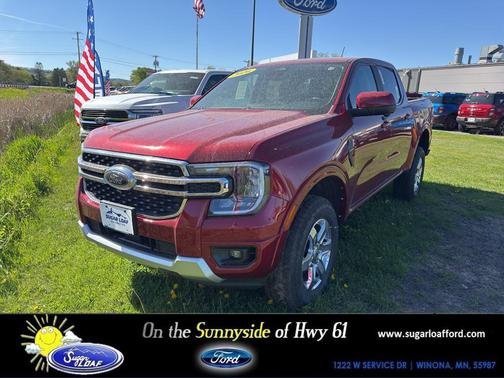 Ruby Red Metallic Tinted Clearcoat 2026 Ford Ranger LARIAT