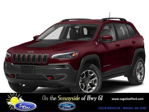 Velvet Red Pearlcoat 2020 Jeep Cherokee Trailhawk