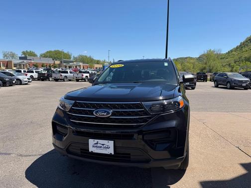 Agate Black Metallic 2020 Ford Explorer XLT