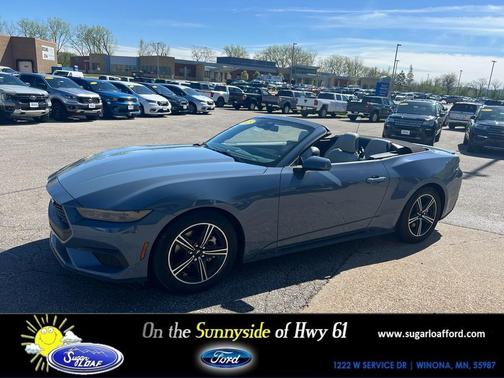 Vapor Blue Metallic 2025 Ford Mustang EcoBoost Premium