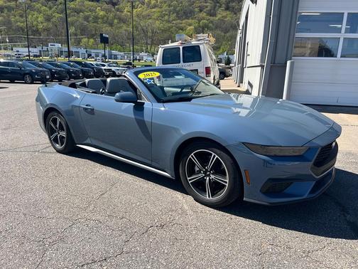 Vapor Blue Metallic 2025 Ford Mustang EcoBoost Premium