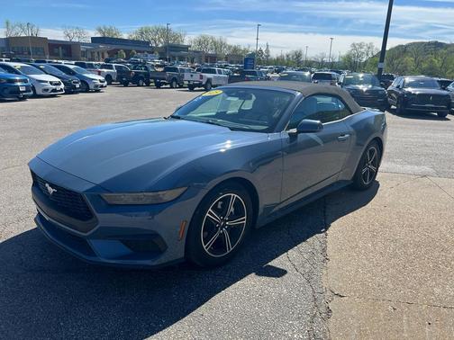 Vapor Blue Metallic 2025 Ford Mustang EcoBoost Premium
