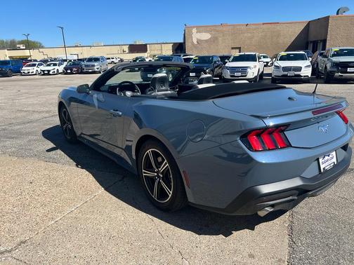 Vapor Blue Metallic 2025 Ford Mustang EcoBoost Premium