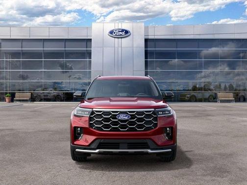 Ruby Red Metallic 2027 Ford Explorer Platinum