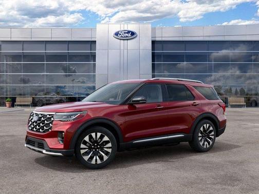 Ruby Red Metallic 2027 Ford Explorer Platinum