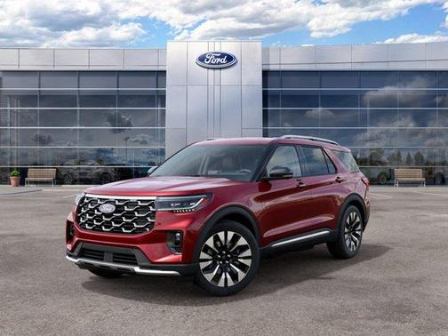 Ruby Red Metallic 2027 Ford Explorer Platinum