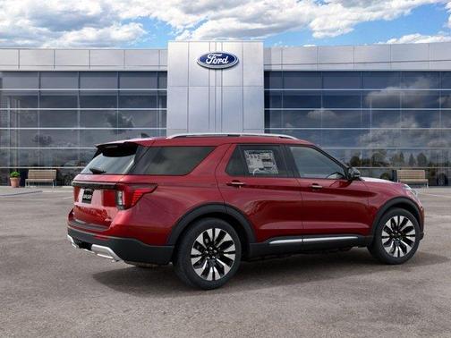 Ruby Red Metallic 2027 Ford Explorer Platinum