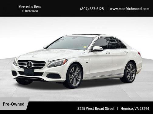 Polar White 2018 Mercedes-Benz C-Class C 350e