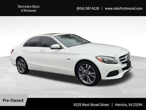 Polar White 2018 Mercedes-Benz C-Class C 350e