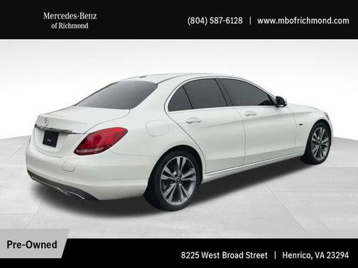 Polar White 2018 Mercedes-Benz C-Class C 350e