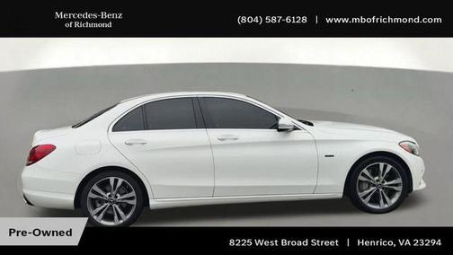 Polar White 2018 Mercedes-Benz C-Class C 350e