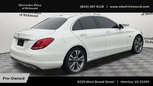 Polar White 2018 Mercedes-Benz C-Class C 350e