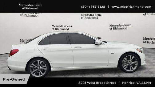 Polar White 2018 Mercedes-Benz C-Class C 350e