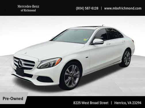 Polar White 2018 Mercedes-Benz C-Class C 350e