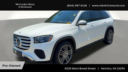 Polar White 2024 Mercedes-Benz GLS 450 4MATIC