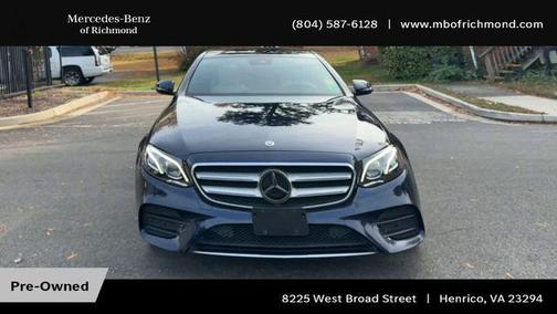 2018 Mercedes-Benz E-Class 4MATIC