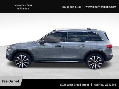 Mountain Grey Metallic 2021 Mercedes-Benz GLB 250 Base