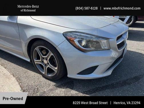 Polar Silver 2014 Mercedes-Benz CLA-Class Base