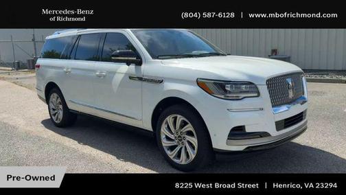 PRISTINE WHITE METALLIC 3C 2024 Lincoln Navigator Reserve