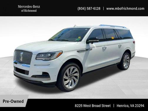 PRISTINE WHITE METALLIC 3C 2024 Lincoln Navigator Reserve