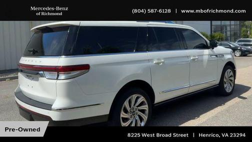 PRISTINE WHITE METALLIC 3C 2024 Lincoln Navigator Reserve