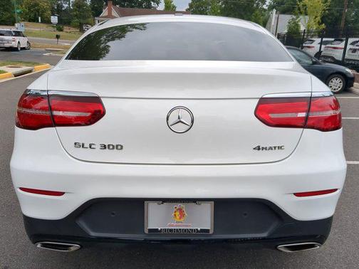 Polar White 2017 Mercedes-Benz GLC 300 4MATIC Coupe