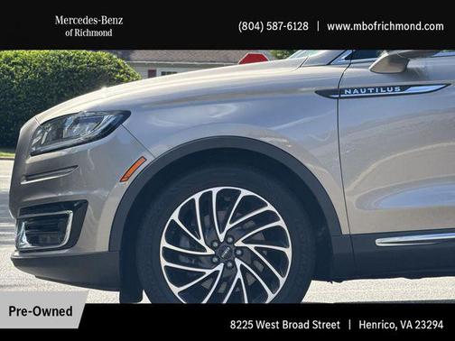 2019 Lincoln Nautilus Reserve