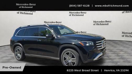 Black 2025 Mercedes-Benz GLS 450 4MATIC