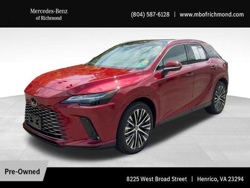 Matador Red Mica 2023 Lexus RX 350h Premium+