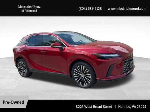 Matador Red Mica 2023 Lexus RX 350h Premium+