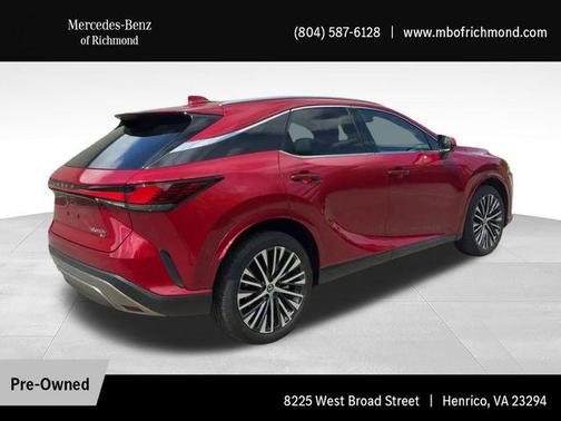 Matador Red Mica 2023 Lexus RX 350h Premium+