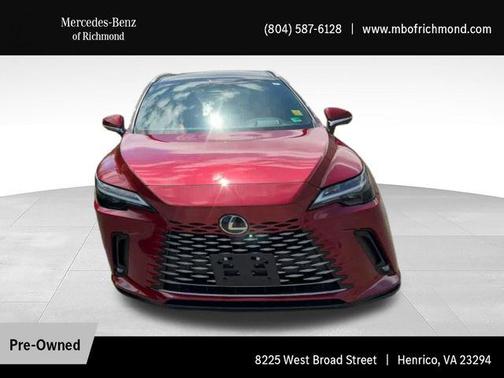 Matador Red Mica 2023 Lexus RX 350h Premium+