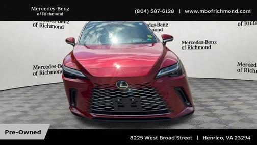 Matador Red Mica 2023 Lexus RX 350h Premium+