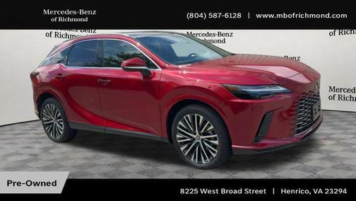 Matador Red Mica 2023 Lexus RX 350h Premium+