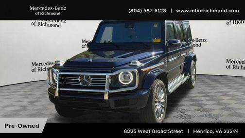 Lunar Blue Metallic 2022 Mercedes-Benz G-Class 4MATIC
